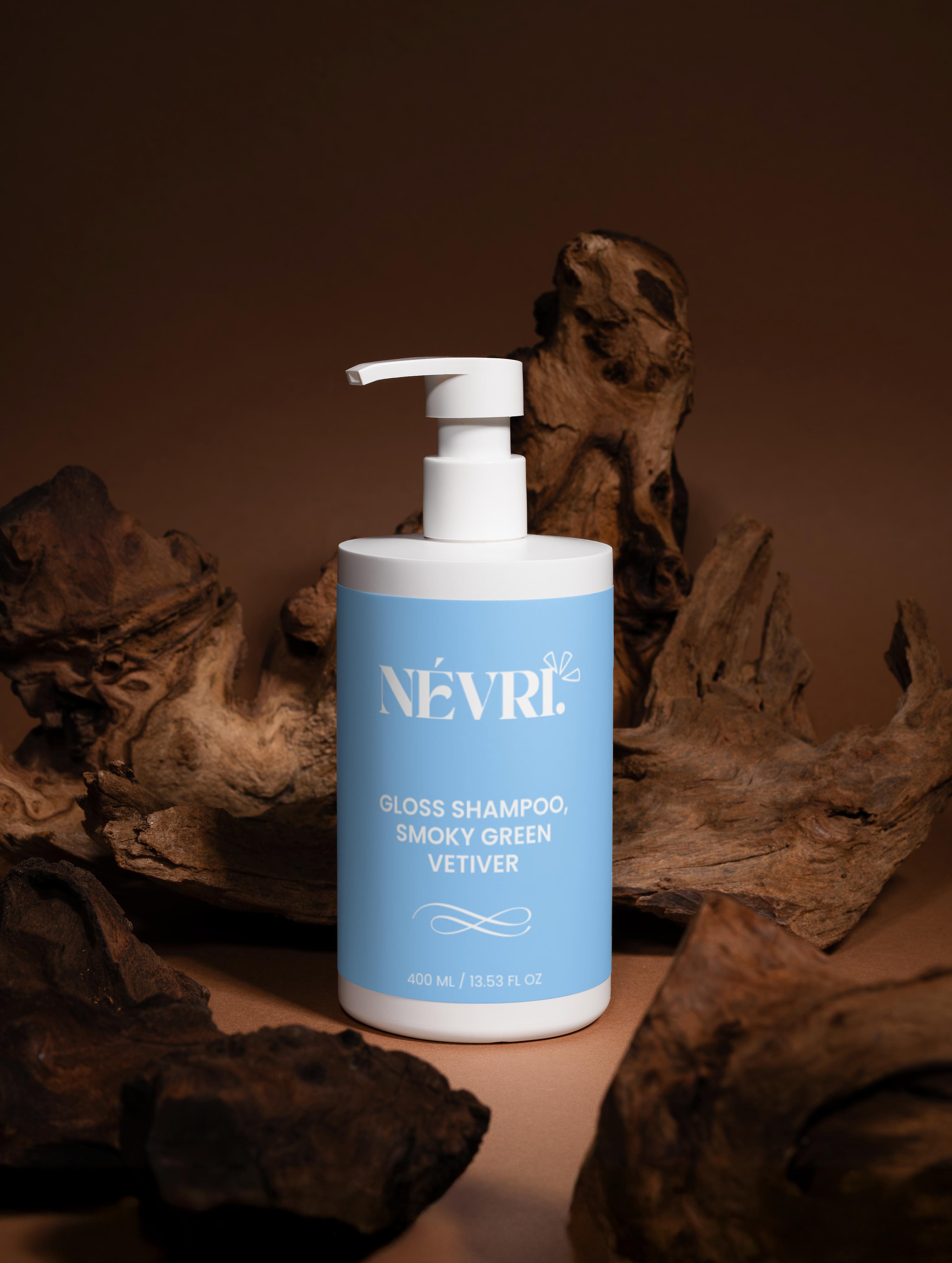 Gloss Shampoo, Smoky Green Vetiver