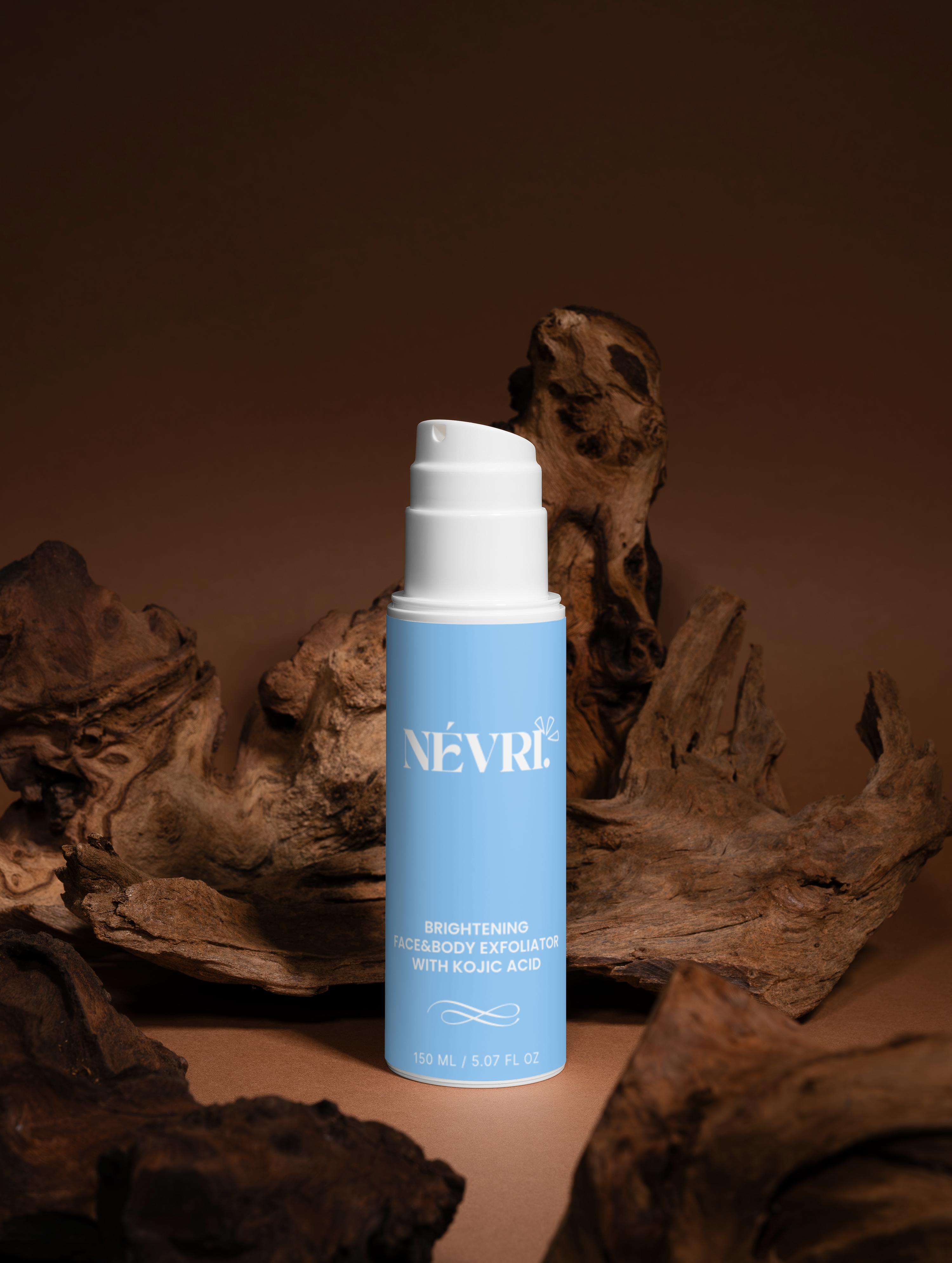 Brightening Face&Body Exfoliator with Kojic Acid
